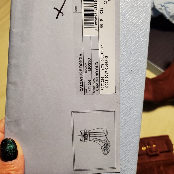 Prada Calzature Donna ankle boots. New size 40. - Picture 12 of 13